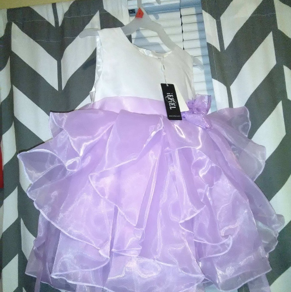 3t David bridal dress for kid brand new